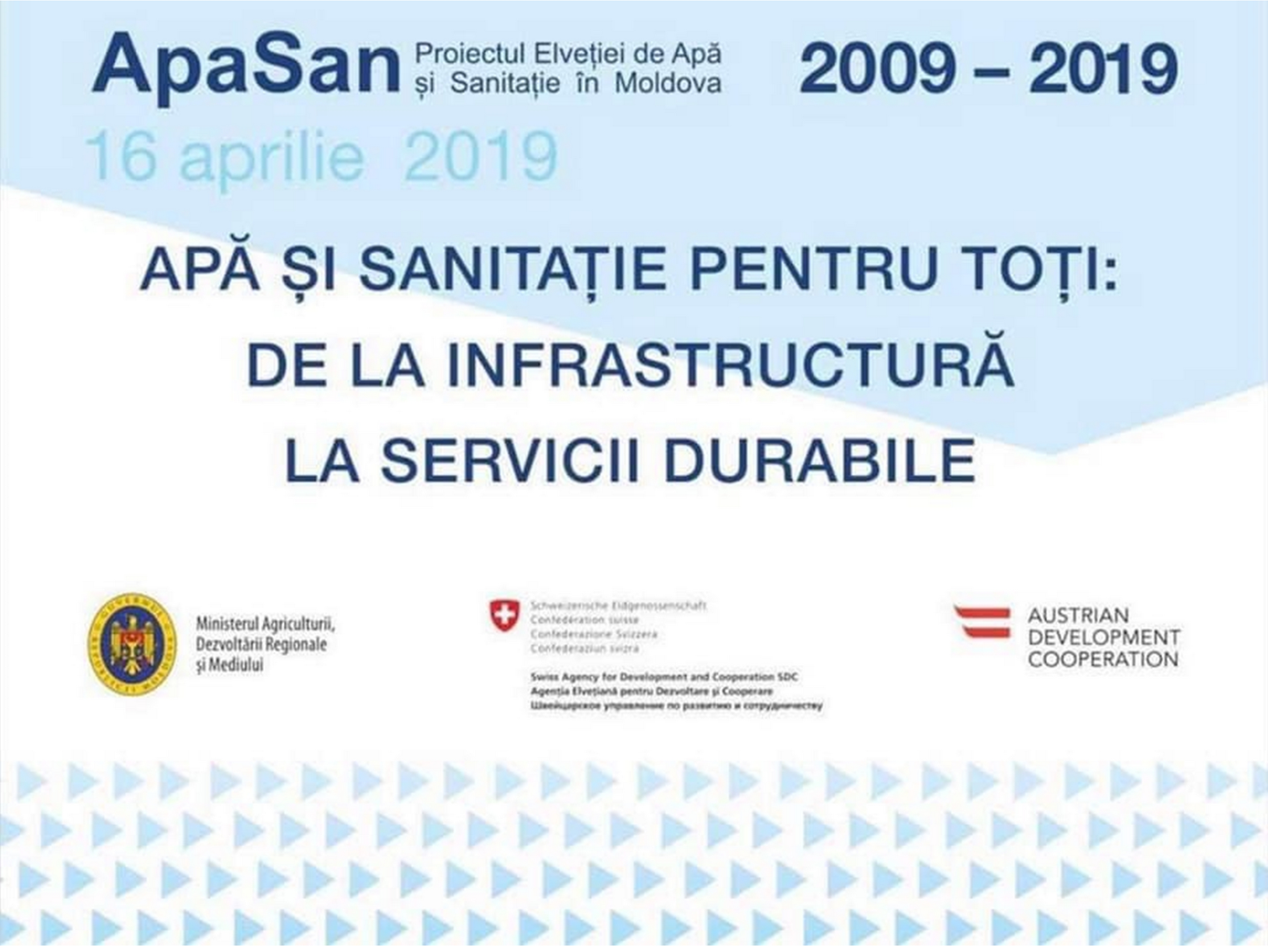 APĂ ȘI SANITAȚIE PENTRU TOȚ: DE LA INFRASTRUCTURĂ LA SERVICII DURABILE